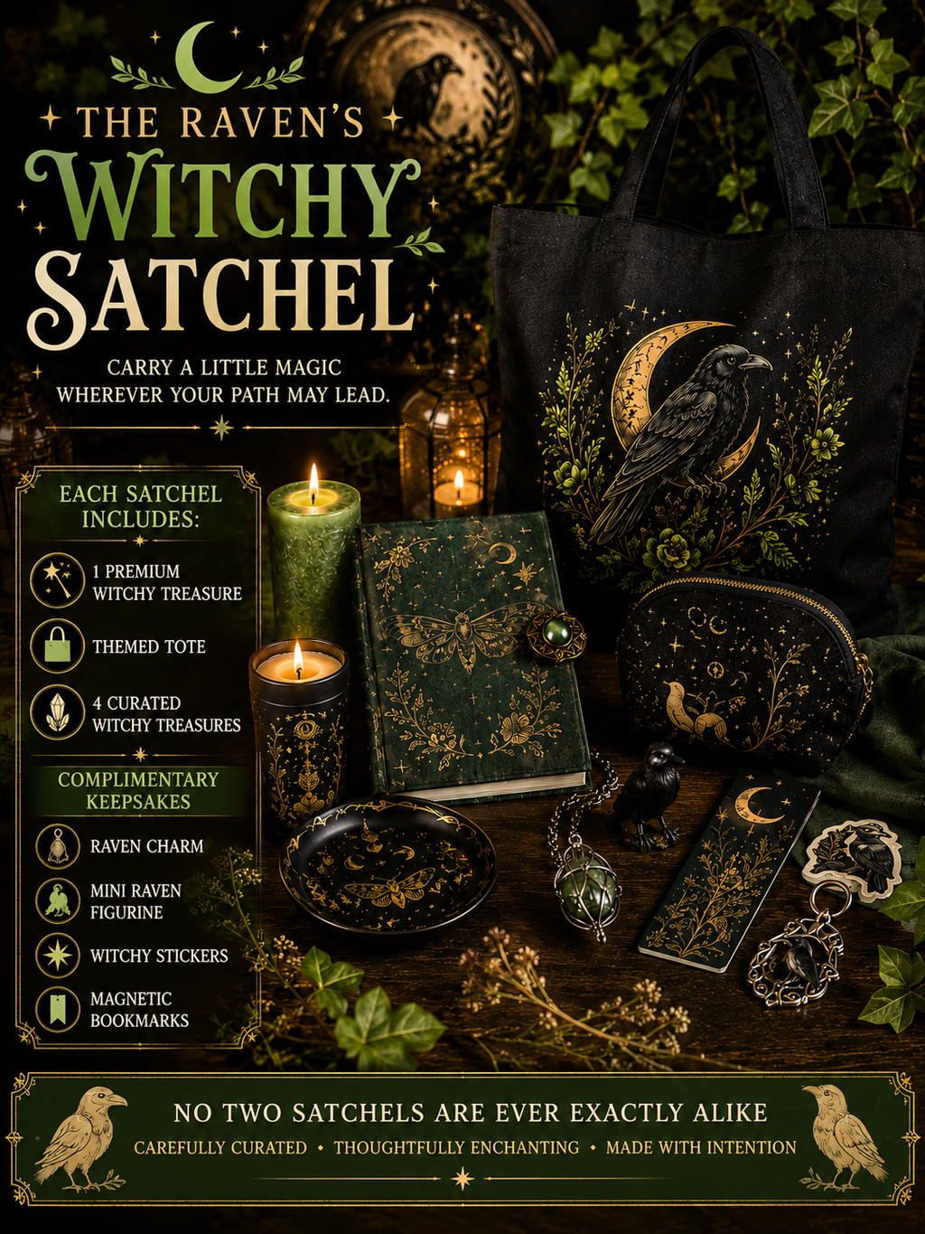 The Raven’s Witchy Satchel