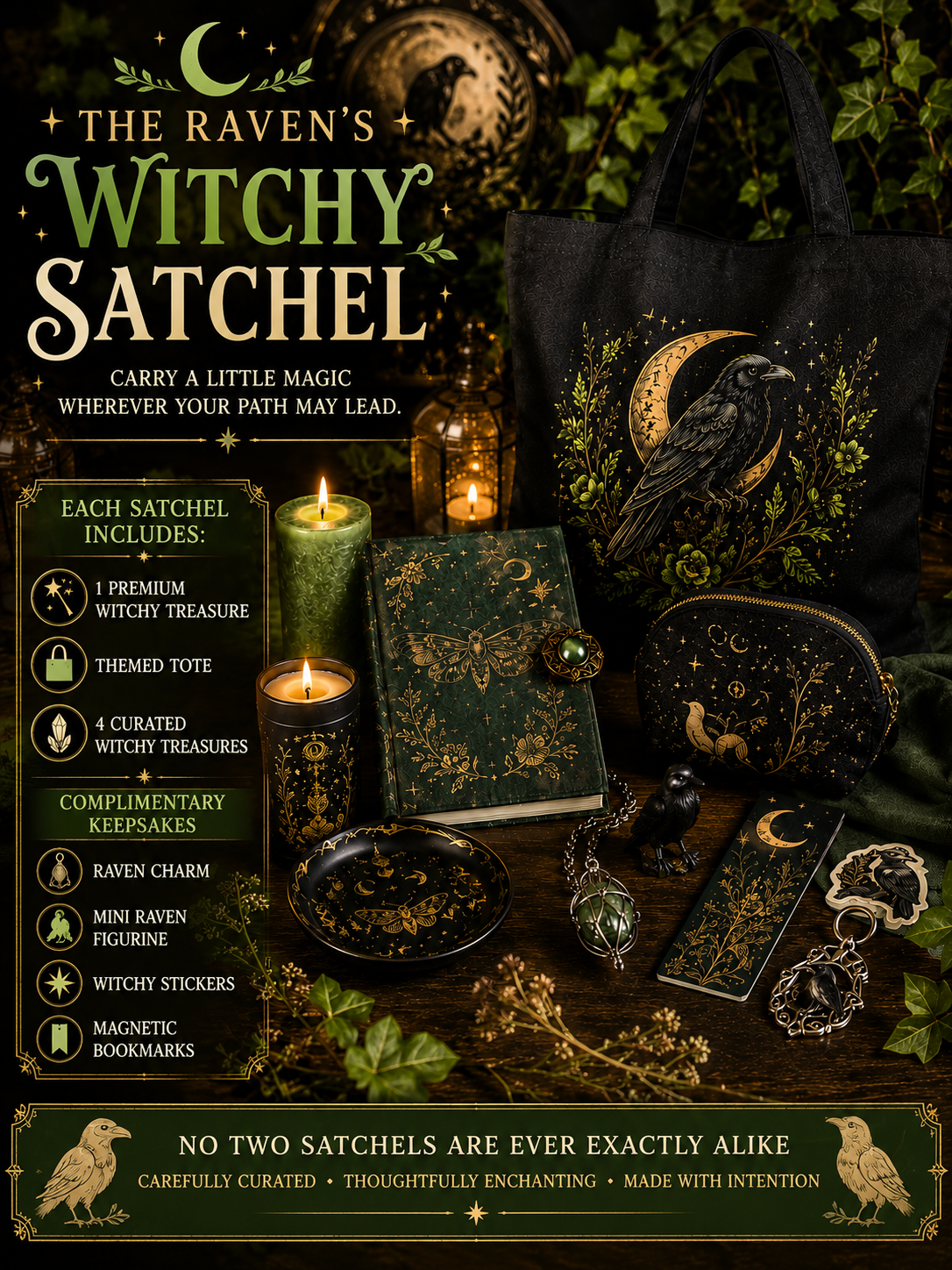 The Raven’s Witchy Satchel