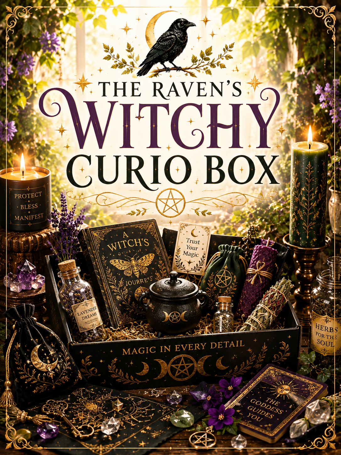 The Raven’s Curio Box – Witchy Edition
