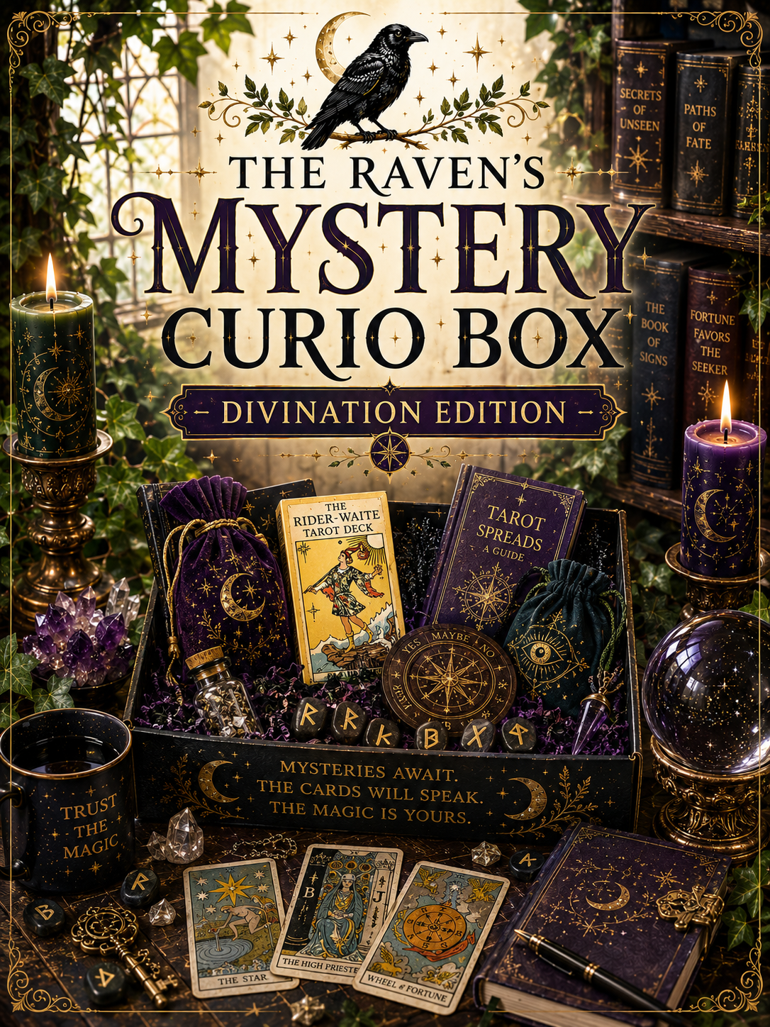The Raven’s Mystery Curio Box - Divination Edition