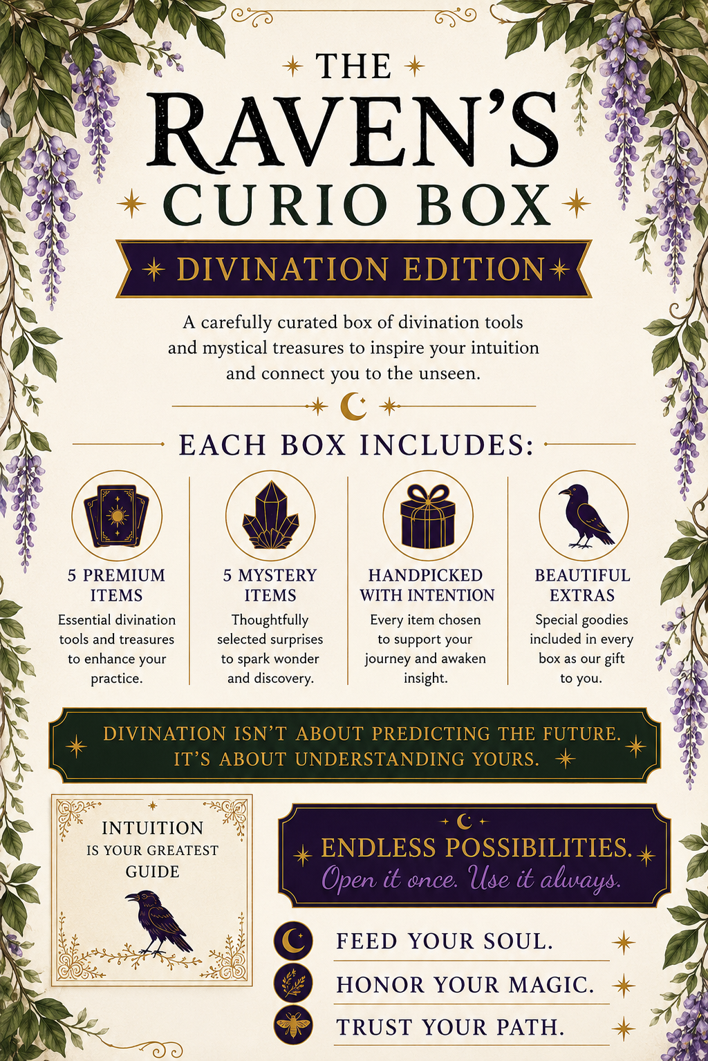 The Raven’s Curio Box – Divination Edition