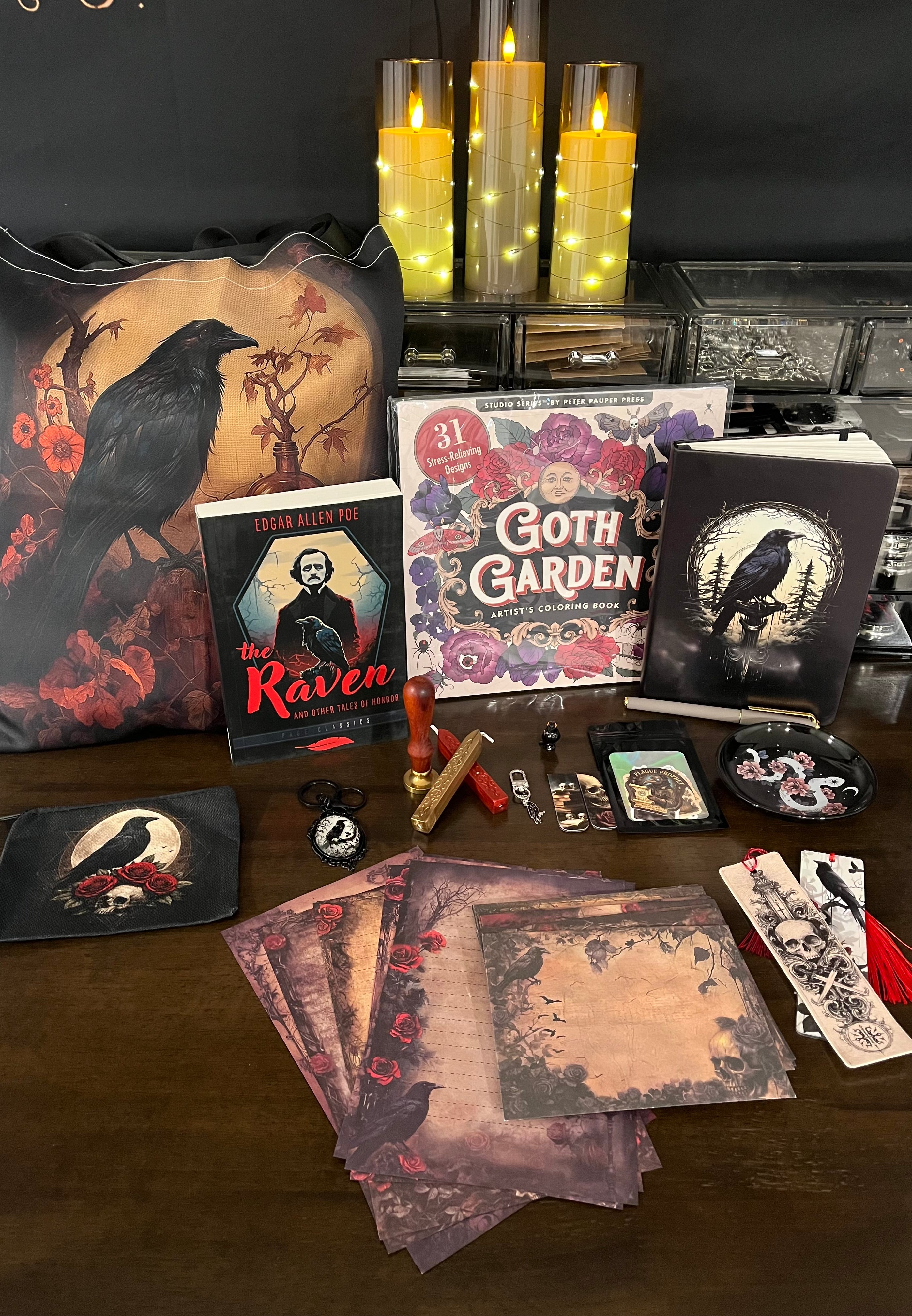 The Raven’s Curio Box – Dark Academia Edition