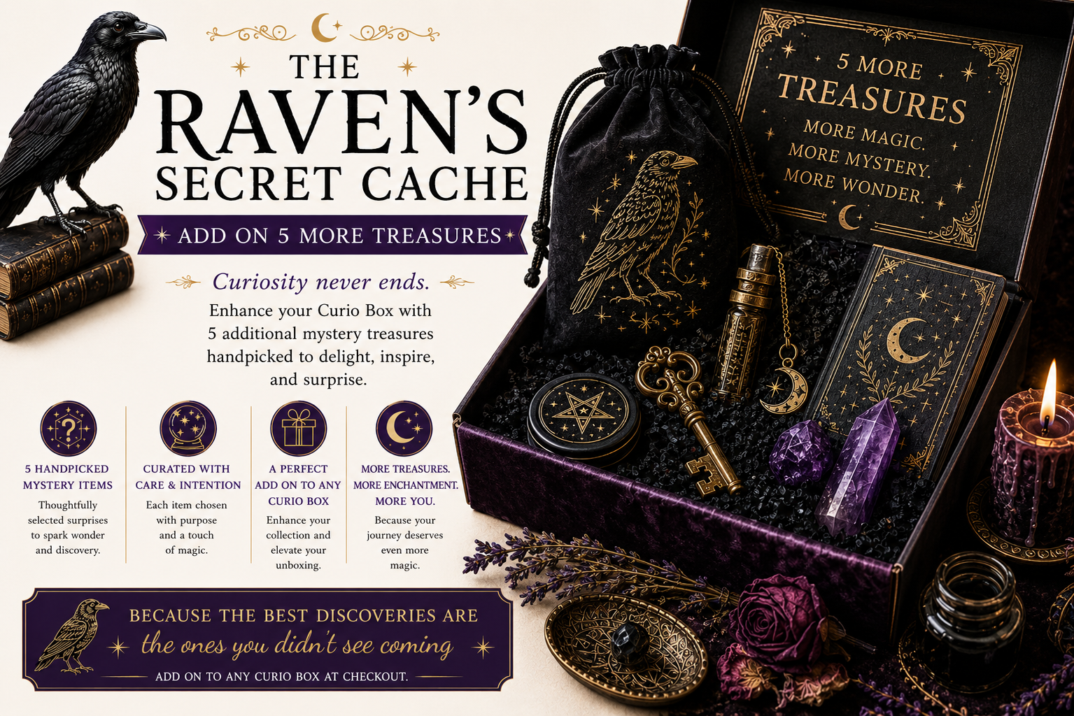 The Raven’s Secret Cache - Add-on 5 More Mystery Items