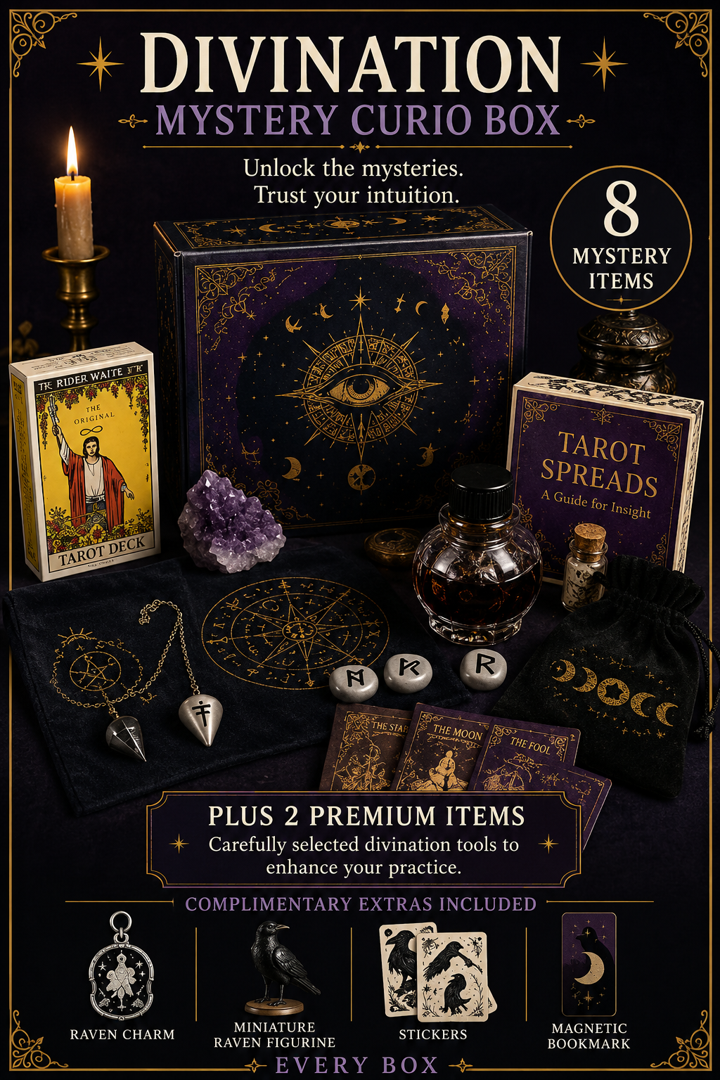 The Raven’s Mystery Curio Box - Divination Edition