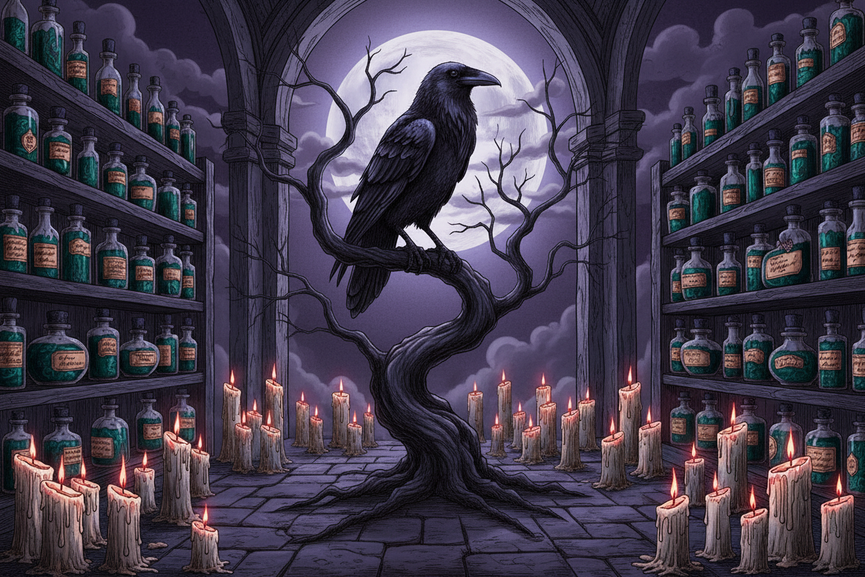 Gothic Apothecary Hero